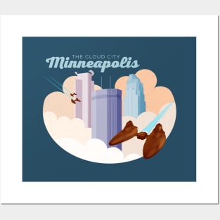 Cloud City - Minneapolis Posters and Art